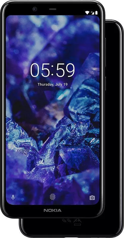 Nokia Nokia 5.1 Plus Dual Sim Smartphone Μαύρο,εκθεσιακο