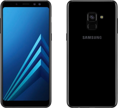 Samsung Galaxy A8 2018 Dual (32GB) Black  -δεκτη ανταλλαγη