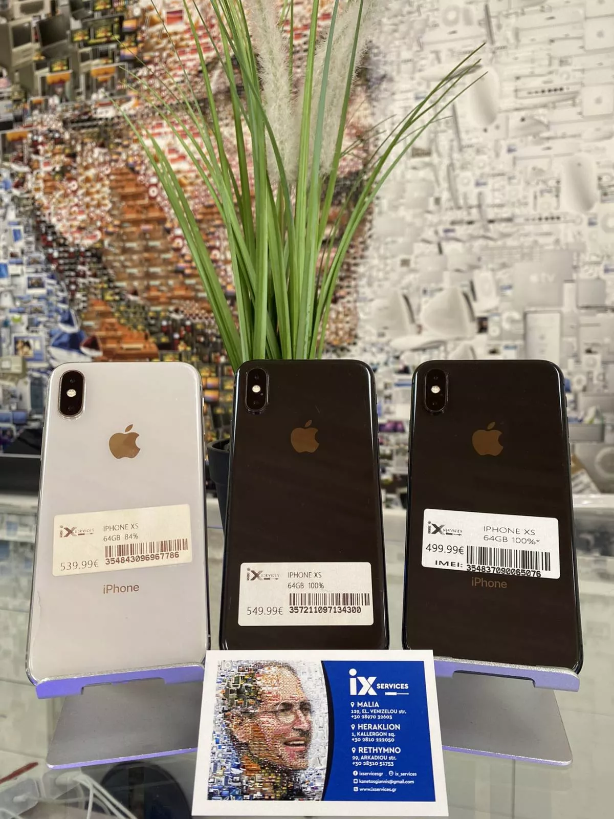 IPHONE XS   ασημί