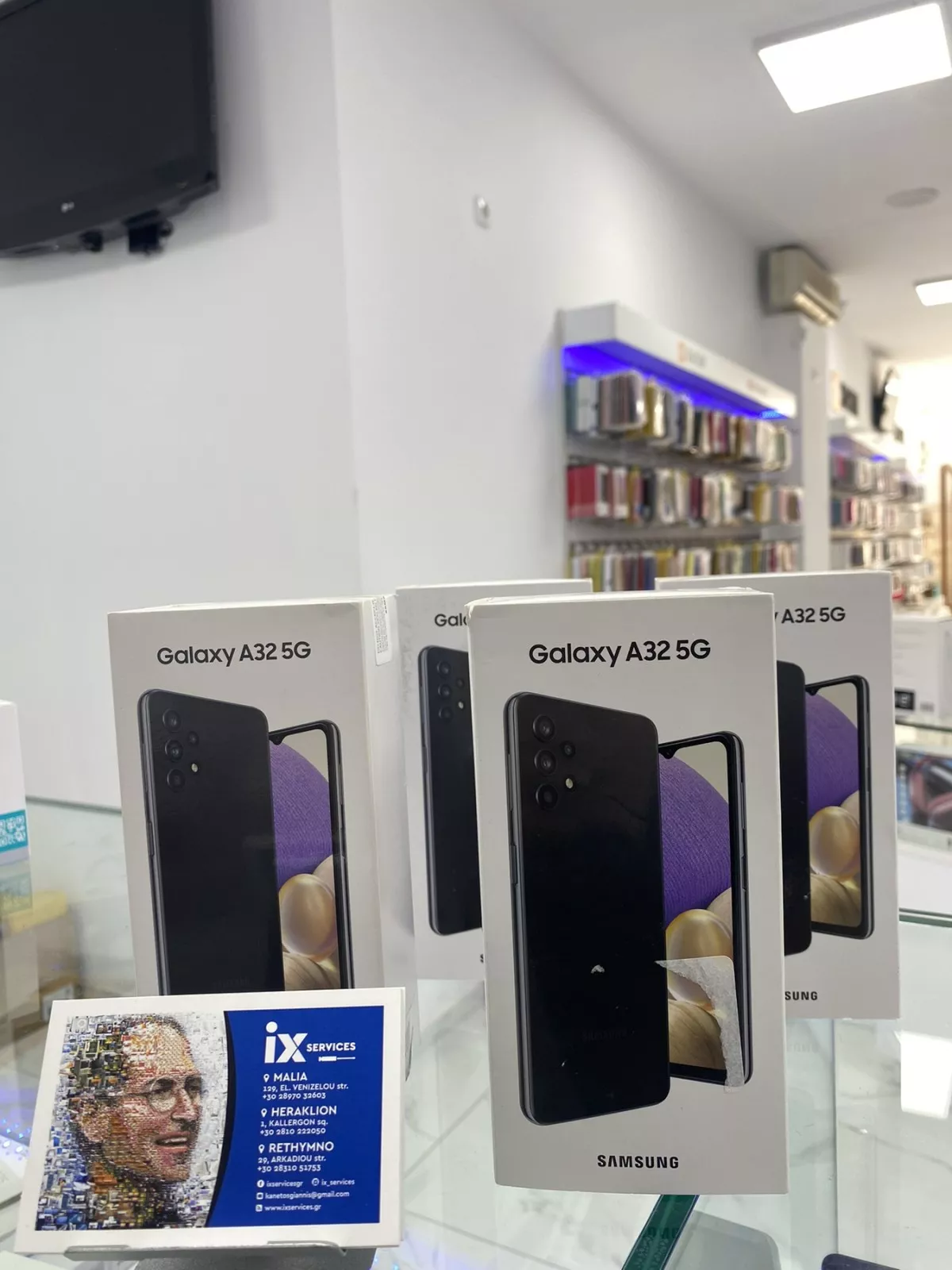 Samsung Galaxy A32 5G ΜΑΥΡΟ (καινουργιο)