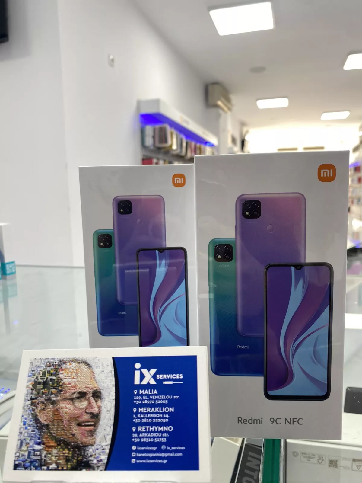 Xiaomi Redmi 9C ΓΚΡΙ (καινουργιο)