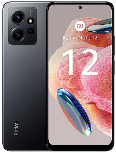 Xiaomi Redmi Note 12 (4GB/64GB) Black Refurbished Grade A