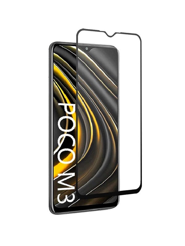 FULL GLUE 5D TEMPERED GLASS ΓΙΑ XIAOMI POCO M3 PRO