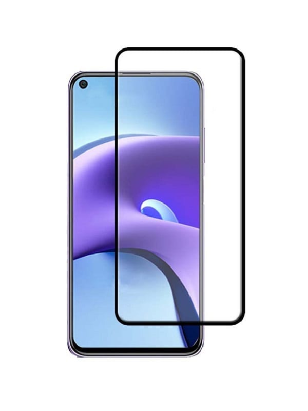 FULL GLUE 5D TEMPERED GLASS ΓΙΑ XIAOMI REDMI NOTE 9T 5G - ΜΑΥΡΟ