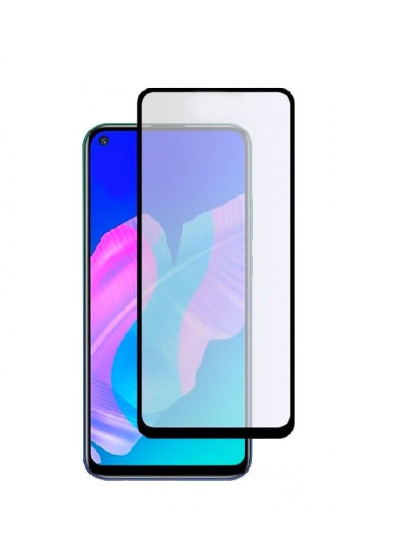 FULL GLUE 5D TEMPERED GLASS ΓΙΑ HUAWEI P40 LITE - ΜΑΥΡΟ