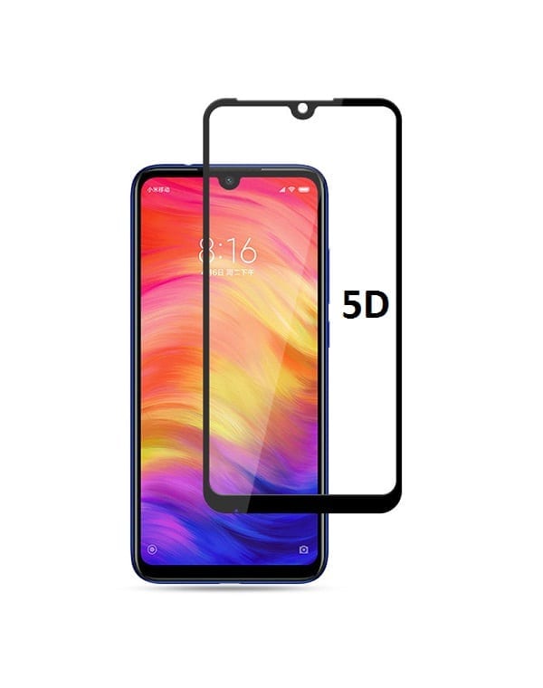 FULL GLUE 5D TEMPERED GLASS ΓΙΑ XIAOMI MI 9 LITE - ΜΑΥΡΟ