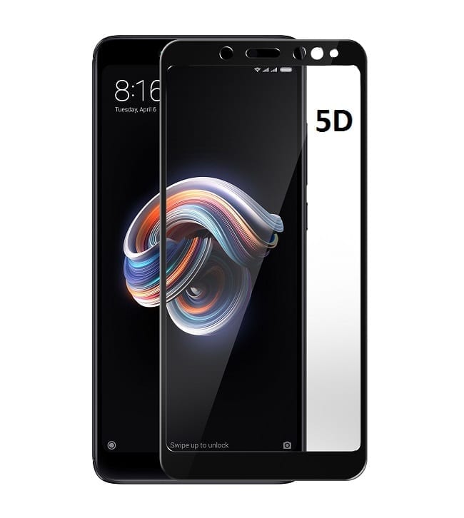 FULL GLUE 5D TEMPERED GLASS ΓΙΑ XIAOMI MI A3 - ΜΑΥΡΟ