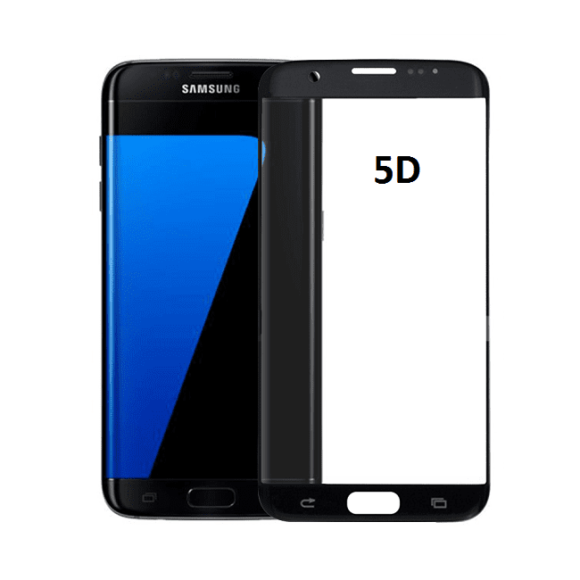 FULL GLUE 5D TEMPERED GLASS ΓΙΑ SAMSUNG GALAXY S9 PLUS - ΜΑΥΡΟ