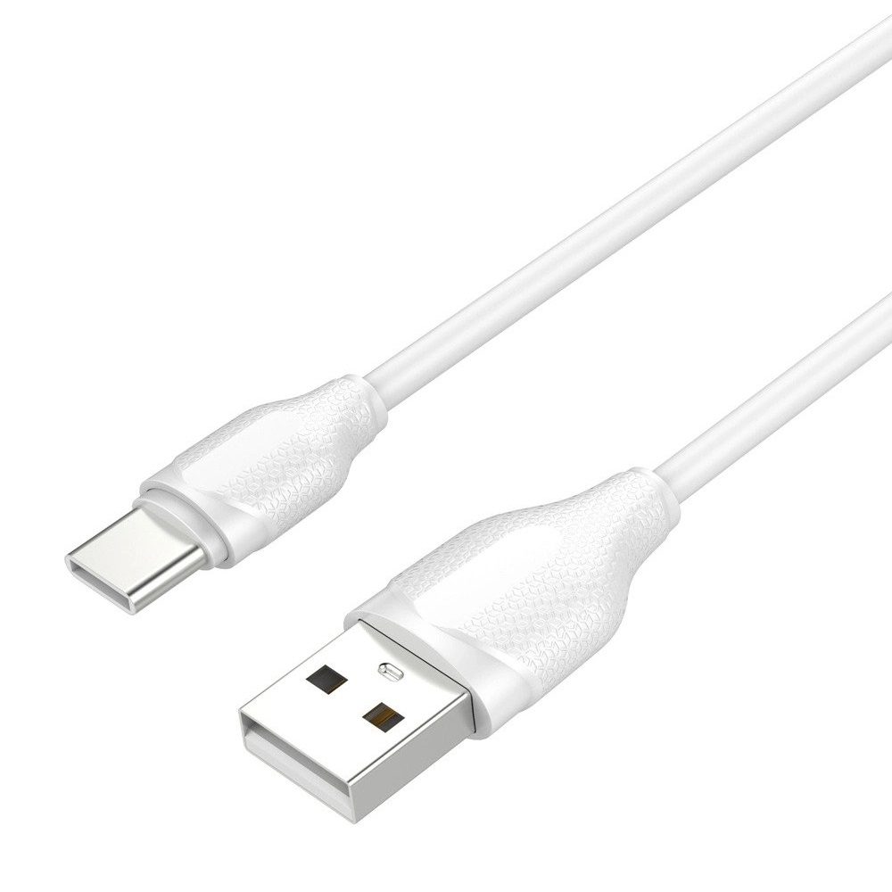 ΚΑΛΩΔΙΟ LDNIO USB-C ΣΕ USB LS371, 2.1A (1m) - ΛΕΥΚΟ