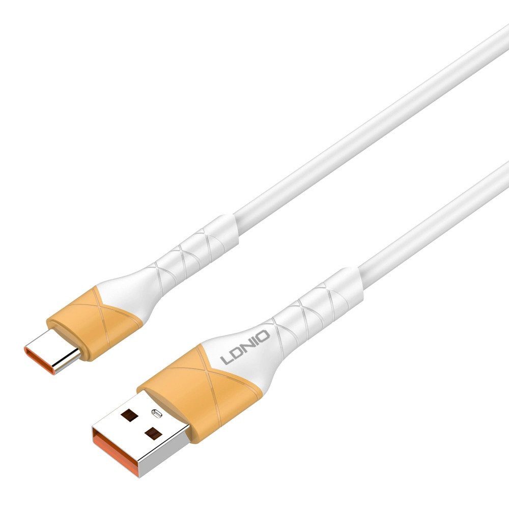 ΚΑΛΩΔΙΟ LDNIO USB-C ΣΕ USB LS802, 30W (2m) - ΛΕΥΚΟ