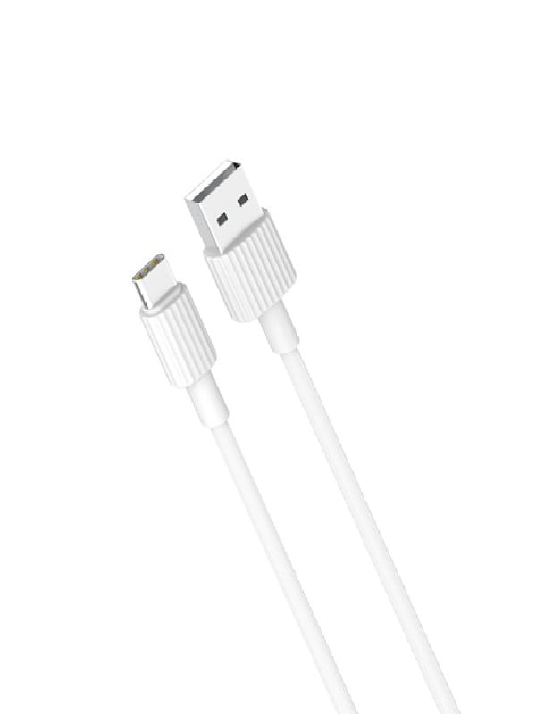 ΚΑΛΩΔΙΟ XO NB156 2.4A USB-C (1m) - ΑΣΠΡΟ