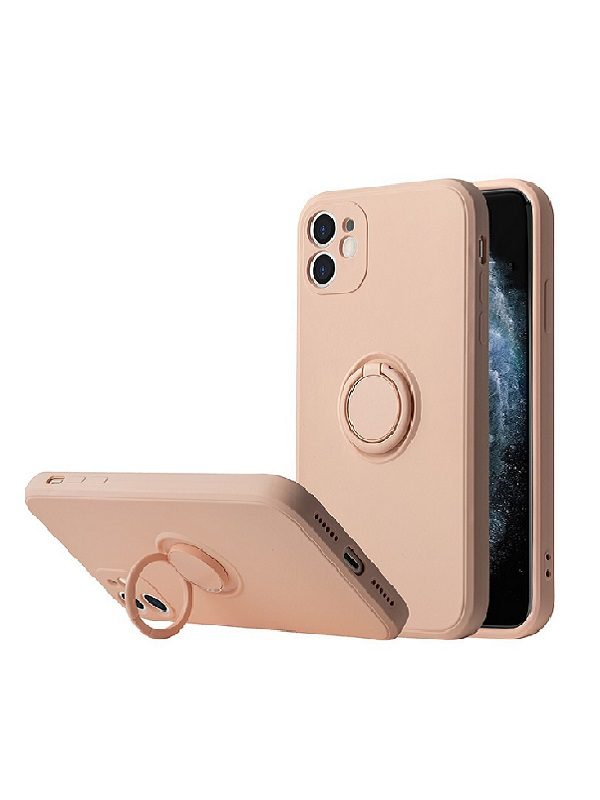 ΘΗΚΗ ΣΙΛΙΚΟΝΗΣ VENNUS RING ΓΙΑ SAMSUNG GALAXY A53 5G - LIGHT PINK