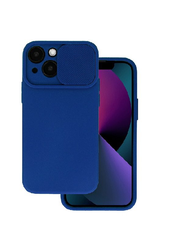 ΘΗΚΗ ΣΙΛΙΚΟΝΗΣ CAMSHIELD SOFT ΓΙΑ IPHONE 13 PRO - ΜΠΛΕ