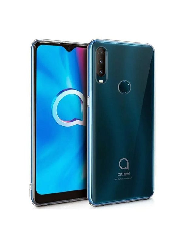 ΘΗΚΗ ΣΙΛΙΚΟΝΗΣ SLIM 0.5mm ΓΙΑ ALCATEL 1S 2020 - ΔΙΑΦΑΝΗ