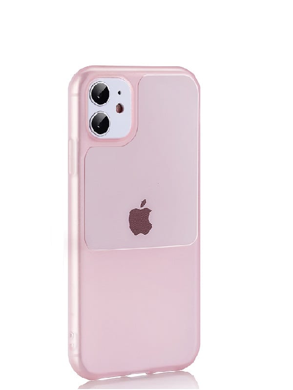 ΘΗΚΗ ΣΙΛΙΚΟΝΗΣ TEL PROTECT WINDOW ΓΙΑ IPHONE 12 PRO MAX - ΡΟΖ