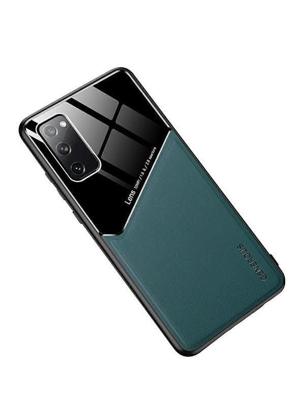 ΘΗΚΗ ΣΙΛΙΚΟΝΗΣ LENS GLASS ΓΙΑ IPHONE 12 PRO - ΠΡΑΣΙΝΗ