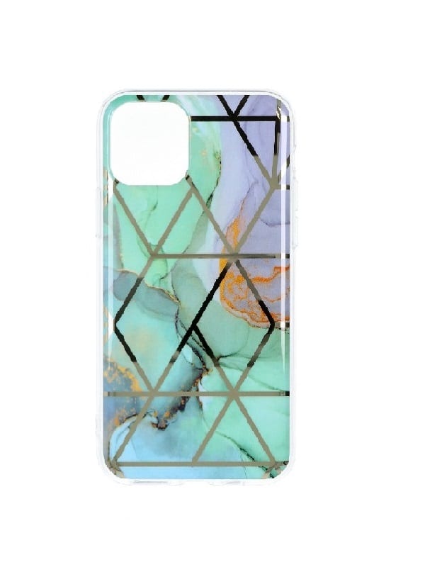 ΘΗΚΗ ΣΙΛΙΚΟΝΗΣ FORCELL MARBLE COSMO ΓΙΑ IPHONE 12 - ΣΧΕΔΙΟ 3