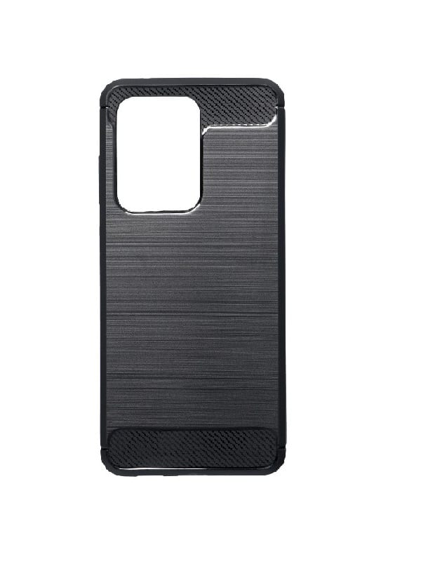 ΘΗΚΗ FORCELL CARBON ΓΙΑ SAMSUNG GALAXY S20 ULTRA - ΜΑΥΡΗ