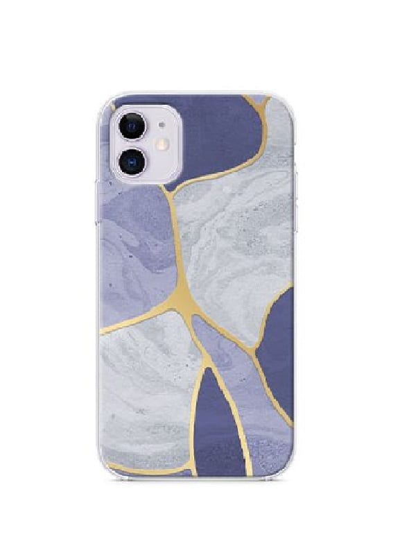 ΘΗΚΗ ΣΙΛΙΚΟΝΗΣ OBA STYLE KINTSUGI  ΓΙΑ IPHONE 12 PRO - ΣΧΕΔΙΟ 2