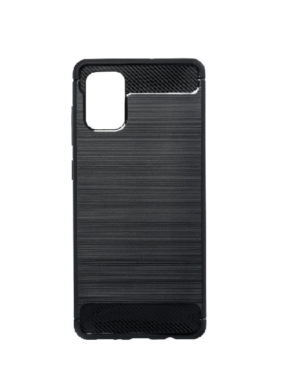 ΘΗΚΗ FORCELL CARBON ΓΙΑ SAMSUNG GALAXY M31 - ΜΑΥΡΗ