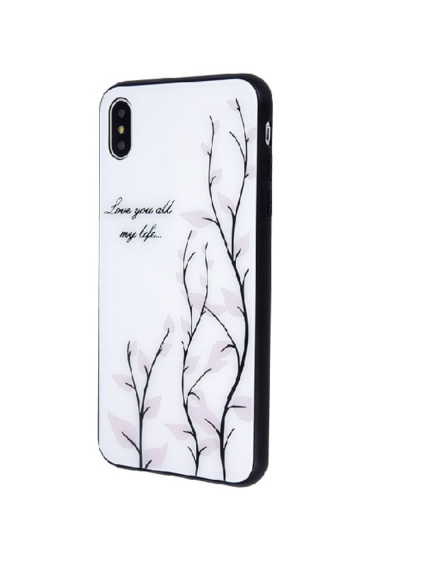 ΘΗΚΗ ΣΙΛΙΚΟΝΗΣ MAGIC GLASS LEAVES ΓΙΑ IPHONE 11 PRO MAX