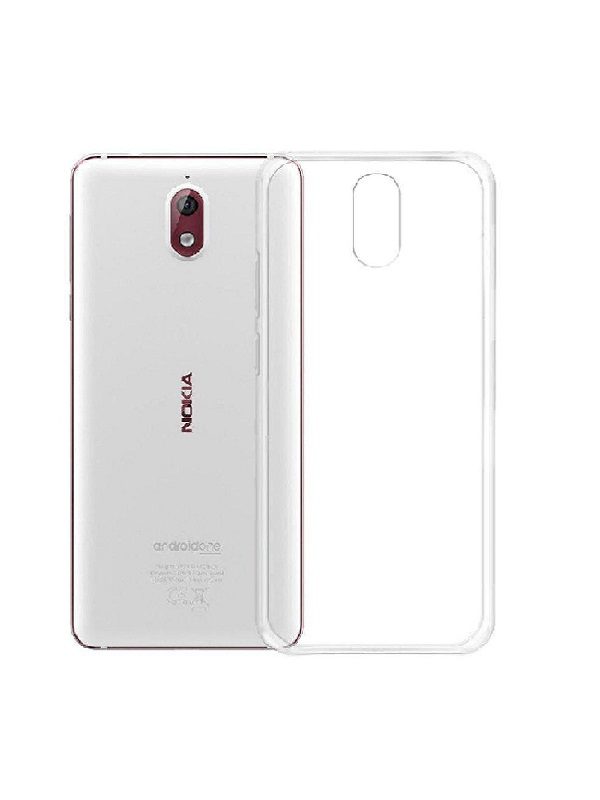 ΘΗΚΗ ΣΙΛΙΚΟΝΗΣ SLIM 0.5mm ΓΙΑ NOKIA 1 PLUS - ΔΙΑΦΑΝΗ