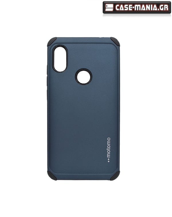 ΘΗΚΗ MOTOMO ARMOR ΓΙΑ XIAOMI REDMI 9A - ΔΙΑΦΟΡΑ ΧΡΩΜΑΤΑ - Μπλέ Σκούρο