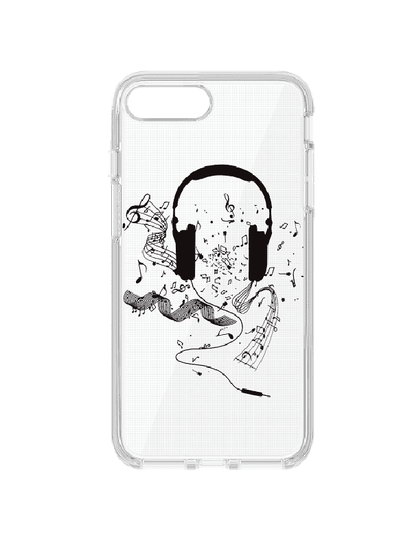 ΘΗΚΗ ΣΙΛΙΚΟΝΗΣ ULTRA TRENDY MUSIC 1 ΓΙΑ IPHONE X/XS