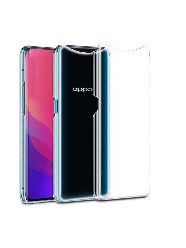 ΘΗΚΗ ΣΙΛΙΚΟΝΗΣ ULTRA SLIM 0,5mm ΓΙΑ OPPO FIND X - ΔΙΑΦΑΝΗ
