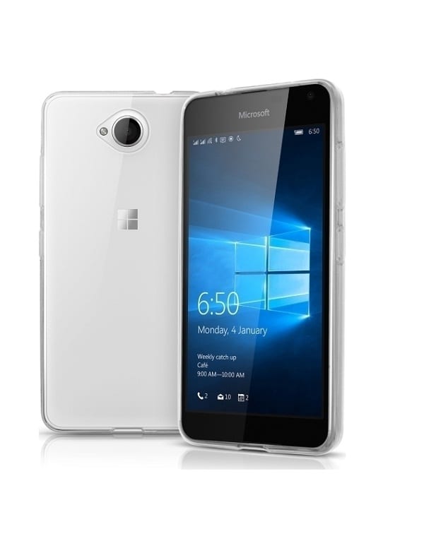 ΘΗΚΗ ΣΙΛΙΚΟΝΗΣ ULTRA SLIM 0.3mm ΓΙΑ MICROSOFT LUMIA 650 - ΔΙΑΦΑΝΗ