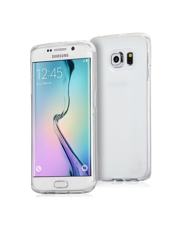 ΘΗΚΗ ΣΙΛΙΚΟΝΗΣ SLIM 0.3mm ΓΙΑ SAMSUNG GALAXY S6 EDGE PLUS - ΔΙΑΦΑΝΗ