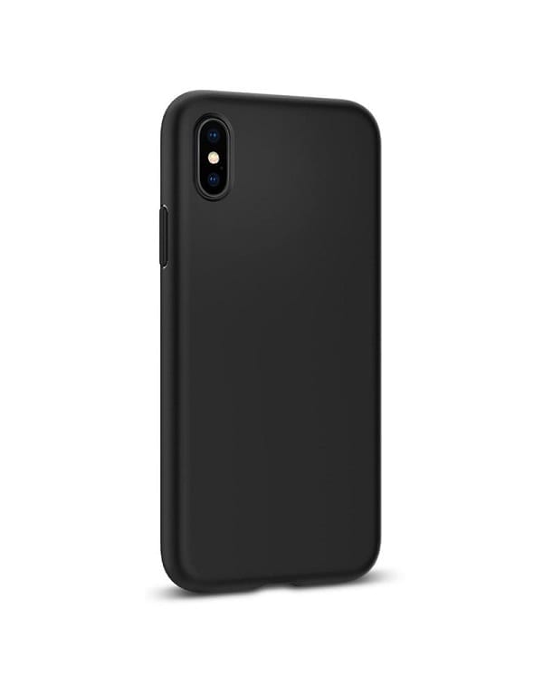 ΘΗΚΗ ΣΙΛΙΚΟΝΗΣ SOFT TOUCH ΓΙΑ XIAOMI REDMI NOTE 7 - ΔΙΑΦΟΡΑ ΧΡΩΜΑΤΑ - Μαύρο