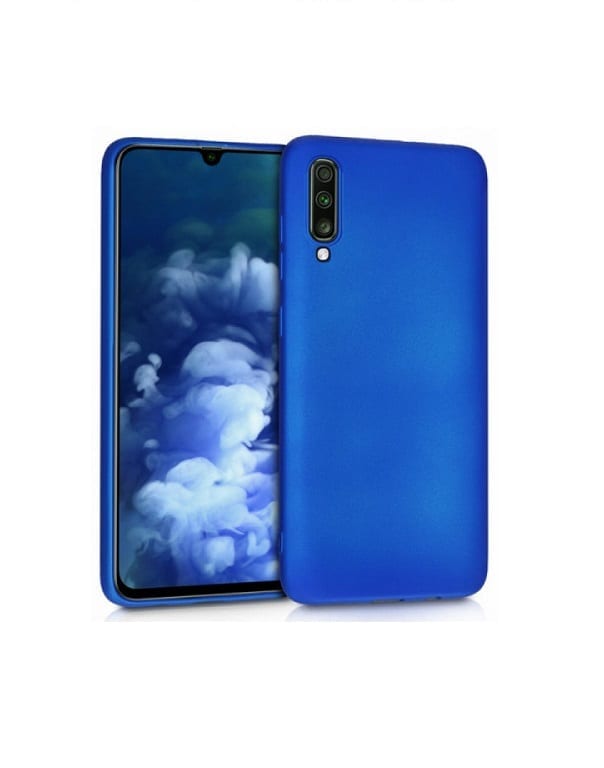 ΘΗΚΗ ΣΙΛΙΚΟΝΗΣ SOFT TOUCH ΓΙΑ XIAOMI REDMI NOTE 7 - ΔΙΑΦΟΡΑ ΧΡΩΜΑΤΑ - Μπλέ