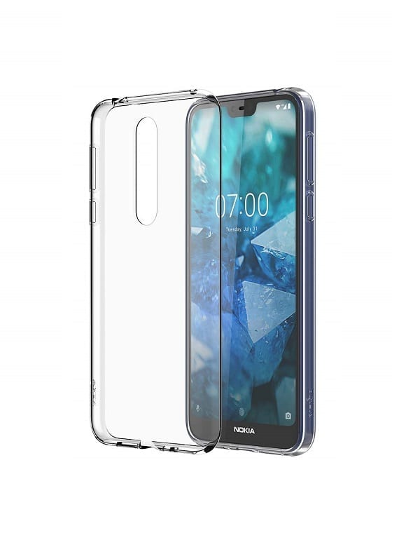 ΘΗΚΗ ΣΙΛΙΚΟΝΗΣ SLIM 0.3mm ΓΙΑ NOKIA 8 - ΔΙΑΦΑΝΗ