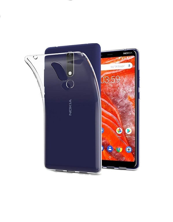 ΘΗΚΗ ΣΙΛΙΚΟΝΗΣ SLIM 0.3mm ΓΙΑ NOKIA 7 PLUS - ΔΙΑΦΑΝΗ