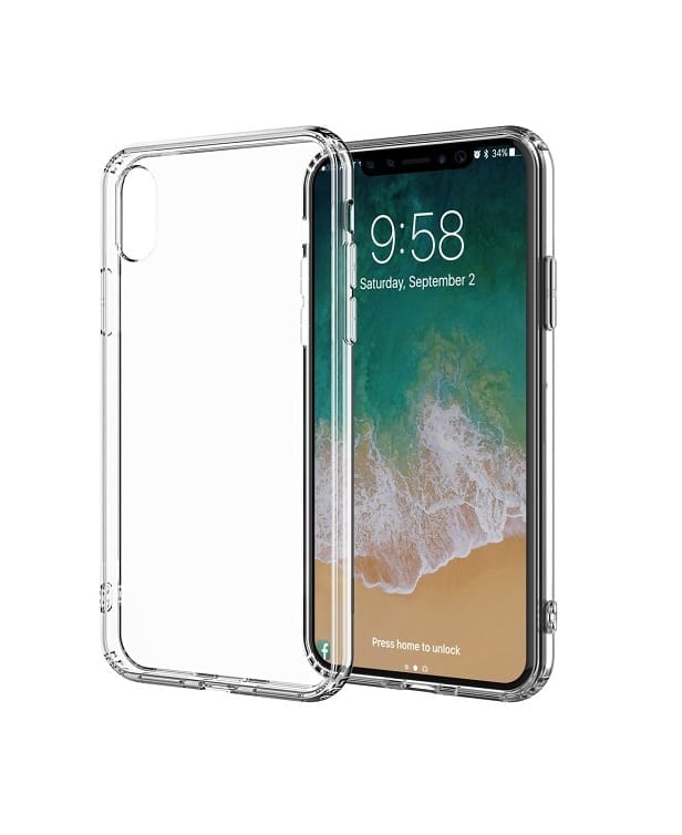 ΘΗΚΗ ΣΙΛΙΚΟΝΗΣ SLIM 0.3mm ΓΙΑ IPHONE X/XS - ΔΙΑΦΑΝΗ