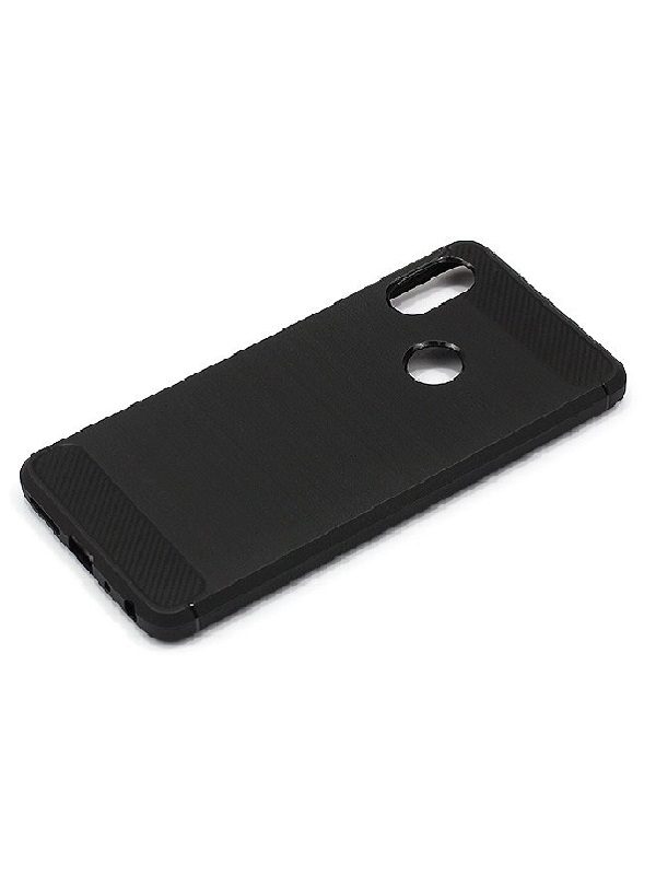 ΘΗΚΗ FORCELL CARBON ΓΙΑ XIAOMI REDMI NOTE 5/5 PRO - ΜΑΥΡΗ