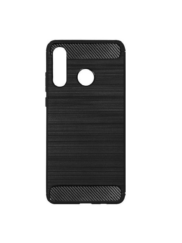 ΘΗΚΗ FORCELL CARBON ΓΙΑ HUAWEI P30 LITE - ΜΑΥΡΗ