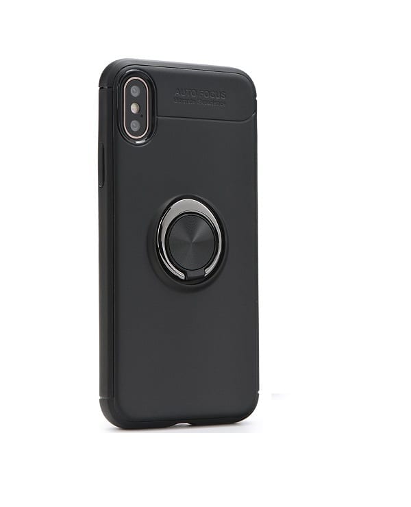 FORCELL RING CASE  ΓΙΑ HUAWEI P30 LITE - ΜΑΥΡΗ