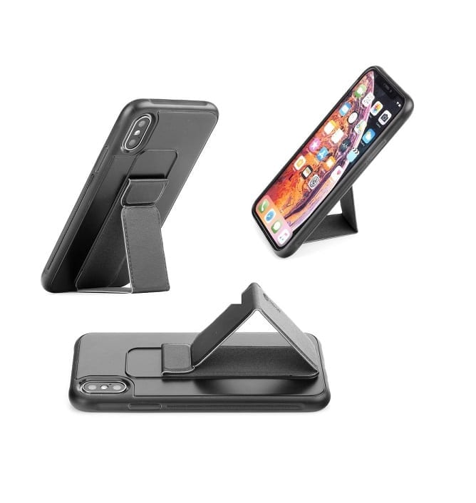 ROAR AURA KICK STAND ΓΙΑ IPHONE ΧR – ΜΑΥΡΗ