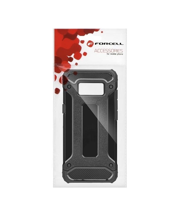 FORCELL ARMOR CASE ΓΙΑ XIAOMI REDMI 7 - ΜΑΥΡΗ