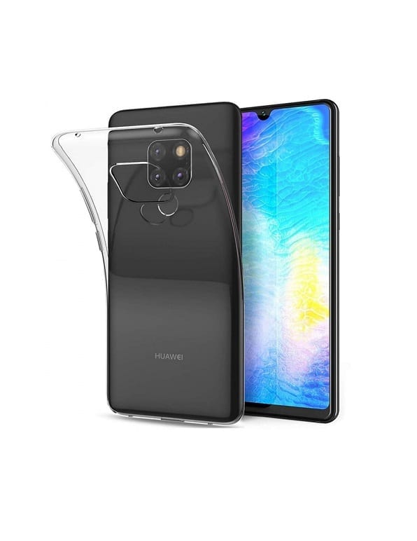 ΘΗΚΗ ΣΙΛΙΚΟΝΗΣ ULTRA SLIM 0.3mm ΓΙΑ HUAWEI MATE 20 - ΔΙΑΦΑΝΗ