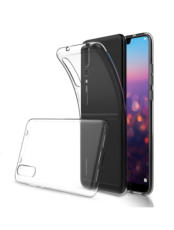 ΘΗΚΗ ΣΙΛΙΚΟΝΗΣ ULTRA SLIM 0.3mm ΓΙΑ HUAWEI P20 PRO - ΔΙΑΦΑΝΗ