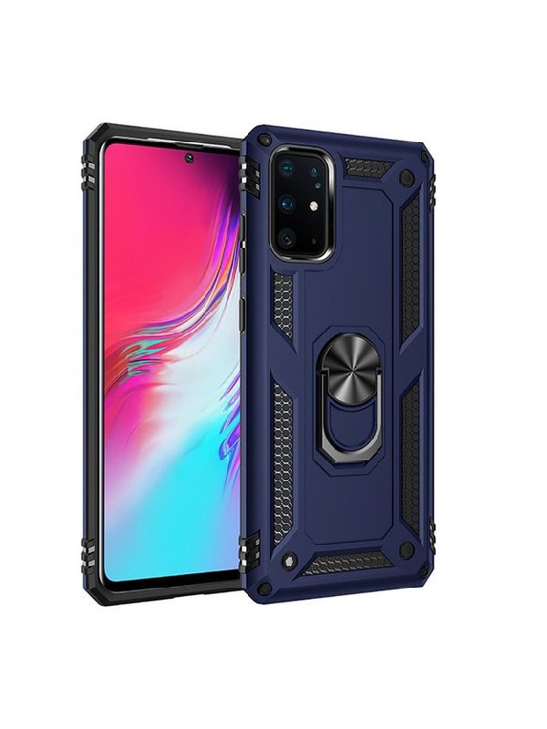 ΘΗΚΗ ARMOR RING BUCKLE KICKSTAND ΓΙΑ XIAOMI REDMI 9T/M3 - ΜΠΛΕ