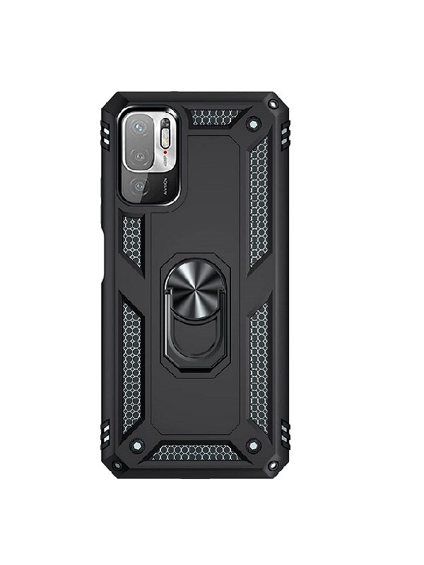 ΘΗΚΗ ARMOR RING KICKSTAND ΓΙΑ XIAOMI REDMI NOTE 10 5G-BLACK