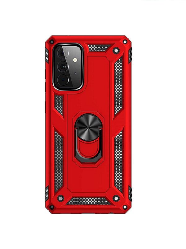 ΘΗΚΗ ARMOR RING BUCKLE KICKSTAND ΓΙΑ SAMSUNG GALAXY A52S 5G - RED