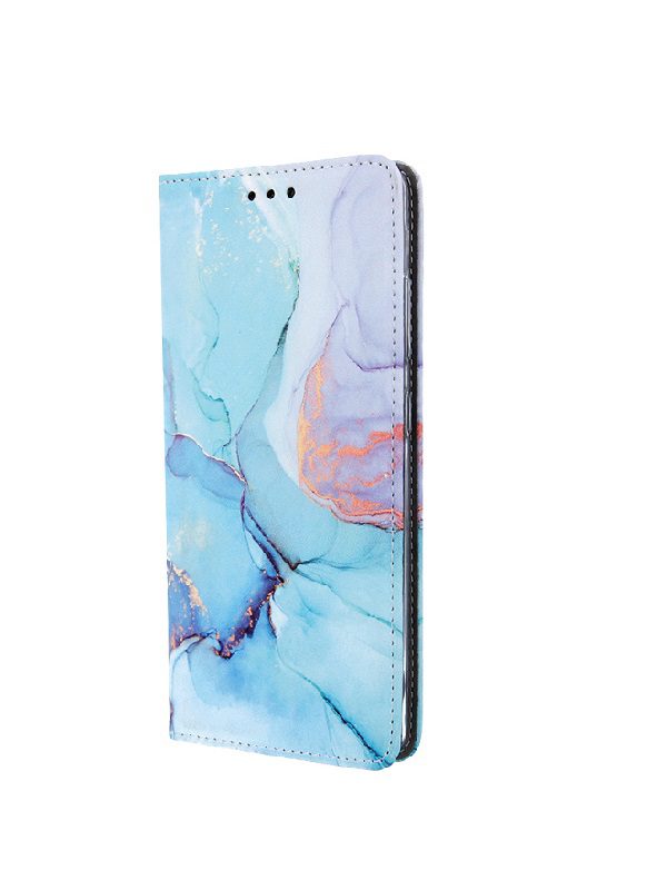 ΘΗΚΗ ΒΙΒΛΙΟ SMART TRENDY ΓΙΑ SAMSUNG GALAXY A02S - MARBLE 1