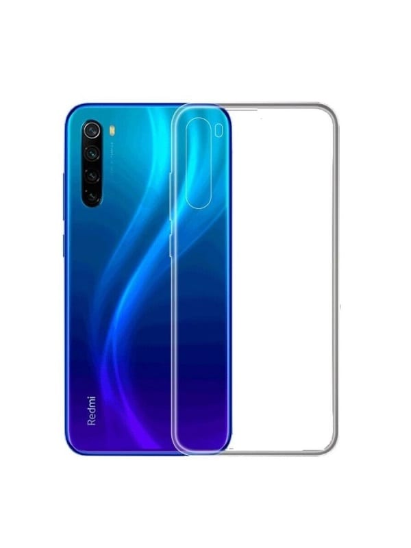 ΘΗΚΗ ΣΙΛΙΚΟΝΗΣ SLIM ΓΙΑ XIAOMI REDMI NOTE 8 -ΔΙΑΦΑΝH