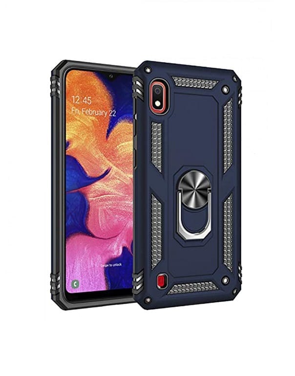 ΘΗΚΗ ARMOR RING BUCKLE KICKSTAND ΓΙΑ HUAWEI P30 PRO - Μπλέ