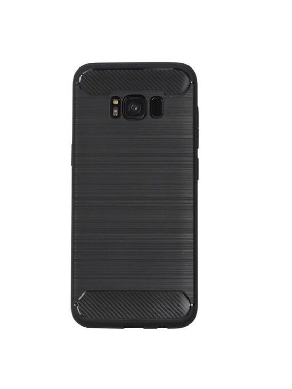 ΘΗΚΗ FORCELL CARBON ΓΙΑ SAMSUNG GALAXY S8 PLUS - ΜΑΥΡΗ